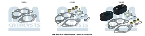 Монтажен комплект, изпускателна система BM CATALYSTS FK70260