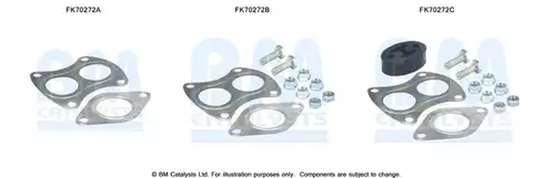 Монтажен комплект, изпускателна система BM CATALYSTS FK70272