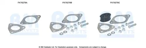 Монтажен комплект, изпускателна система BM CATALYSTS FK70279
