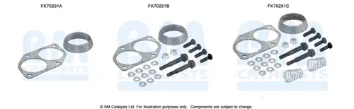 Монтажен комплект, изпускателна система BM CATALYSTS FK70291