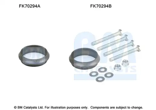 Монтажен комплект, изпускателна система BM CATALYSTS FK70294
