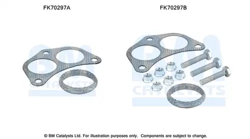Монтажен комплект, изпускателна система BM CATALYSTS FK70297