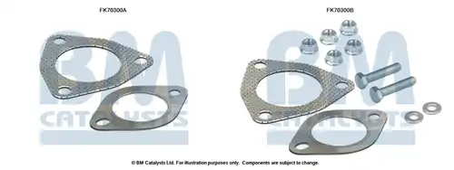 Монтажен комплект, изпускателна система BM CATALYSTS FK70300