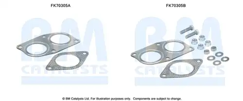 Монтажен комплект, изпускателна система BM CATALYSTS FK70305