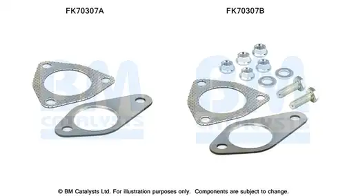 Монтажен комплект, изпускателна система BM CATALYSTS FK70307