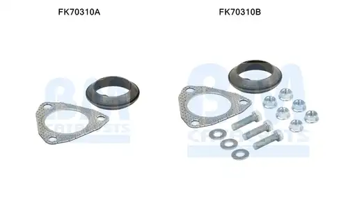 Монтажен комплект, изпускателна система BM CATALYSTS FK70310