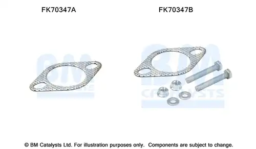 Монтажен комплект, изпускателна система BM CATALYSTS FK70347