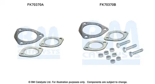 Монтажен комплект, изпускателна система BM CATALYSTS FK70370