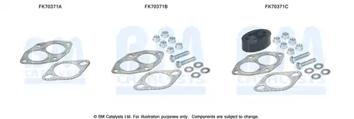 Монтажен комплект, изпускателна система BM CATALYSTS FK70371