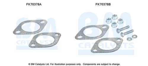 Монтажен комплект, изпускателна система BM CATALYSTS FK70378
