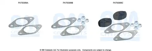 Монтажен комплект, изпускателна система BM CATALYSTS FK70399