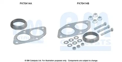 Монтажен комплект, изпускателна система BM CATALYSTS FK70414