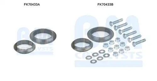 Монтажен комплект, изпускателна система BM CATALYSTS FK70433