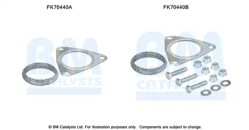 Монтажен комплект, изпускателна система BM CATALYSTS FK70440