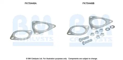 Монтажен комплект, изпускателна система BM CATALYSTS FK70446