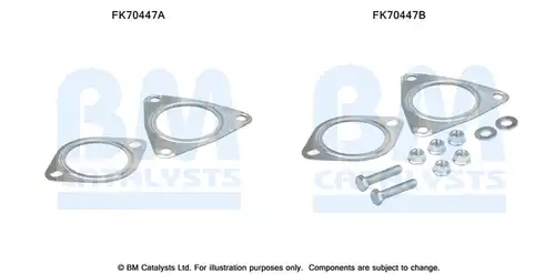 Монтажен комплект, изпускателна система BM CATALYSTS FK70447