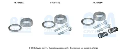 Монтажен комплект, изпускателна система BM CATALYSTS FK70465