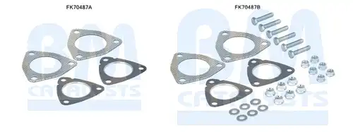 Монтажен комплект, изпускателна система BM CATALYSTS FK70487