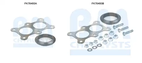 Монтажен комплект, изпускателна система BM CATALYSTS FK70493