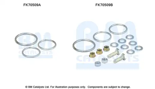 Монтажен комплект, изпускателна система BM CATALYSTS FK70509