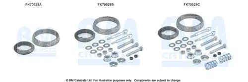 Монтажен комплект, изпускателна система BM CATALYSTS FK70528