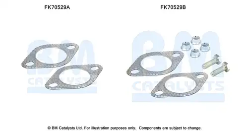 Монтажен комплект, изпускателна система BM CATALYSTS FK70529