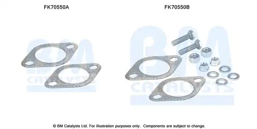Монтажен комплект, изпускателна система BM CATALYSTS FK70550