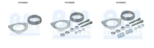 Монтажен комплект, изпускателна система BM CATALYSTS FK70565