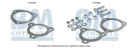 Монтажен комплект, изпускателна система BM CATALYSTS FK70599