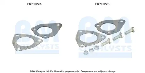 Монтажен комплект, изпускателна система BM CATALYSTS FK70622
