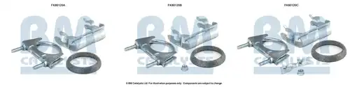 Монтажен комплект, изпускателна система BM CATALYSTS FK80120