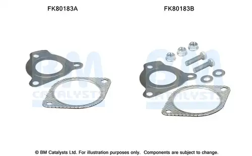 Монтажен комплект, изпускателна система BM CATALYSTS FK80183