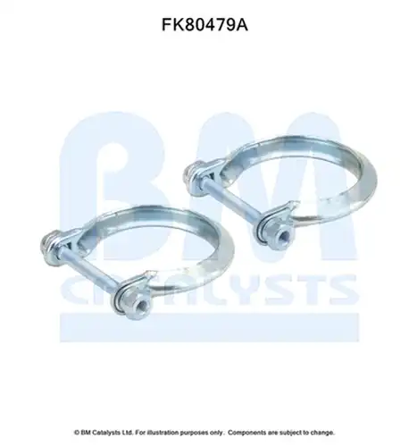 Монтажен комплект, изпускателна система BM CATALYSTS FK80479