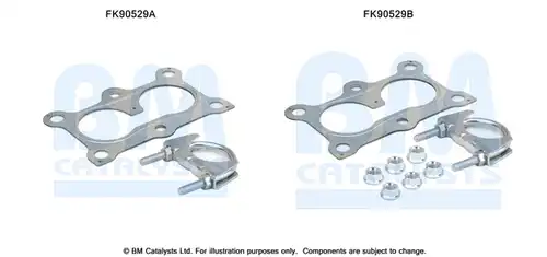 Монтажен комплект, изпускателна система BM CATALYSTS FK90529