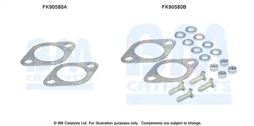 Монтажен комплект, изпускателна система BM CATALYSTS FK90580