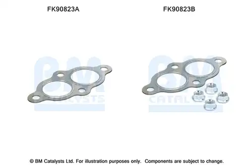 Монтажен комплект, изпускателна система BM CATALYSTS FK90823