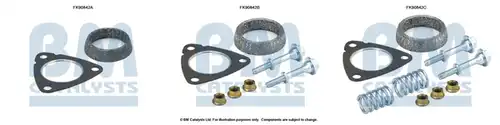 Монтажен комплект, изпускателна система BM CATALYSTS FK90842