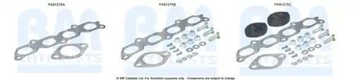 Монтажен комплект, изпускателна система BM CATALYSTS FK91275