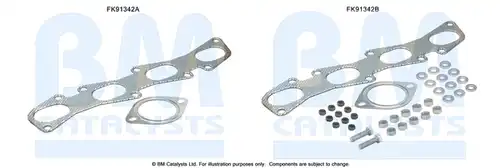 Монтажен комплект, изпускателна система BM CATALYSTS FK91342