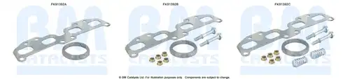 Монтажен комплект, изпускателна система BM CATALYSTS FK91392