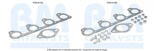 Монтажен комплект, изпускателна система BM CATALYSTS FK91415