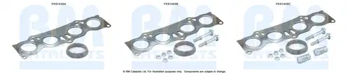 Монтажен комплект, изпускателна система BM CATALYSTS FK91449