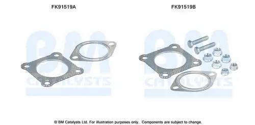 Монтажен комплект, изпускателна система BM CATALYSTS FK91519