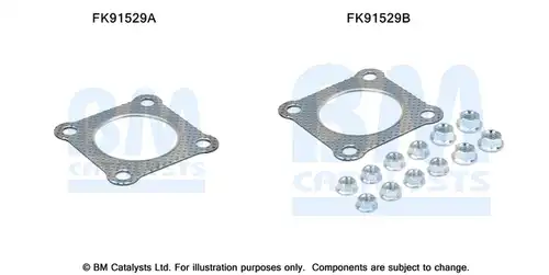 Монтажен комплект, изпускателна система BM CATALYSTS FK91529