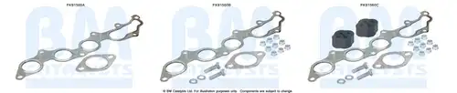 Монтажен комплект, изпускателна система BM CATALYSTS FK91560