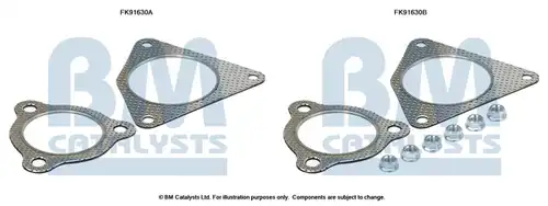 Монтажен комплект, изпускателна система BM CATALYSTS FK91630