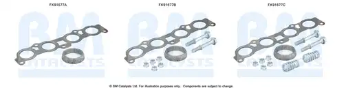 Монтажен комплект, изпускателна система BM CATALYSTS FK91677
