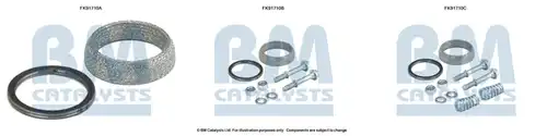 Монтажен комплект, изпускателна система BM CATALYSTS FK91710