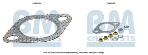 Монтажен комплект, катализатор BM CATALYSTS FK92318