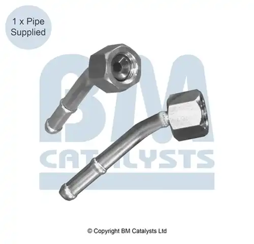 тръбичка, сензор за налягане (филтър за твърди частици) BM CATALYSTS PP11162A
